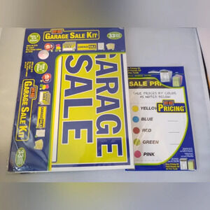 Garage Sale kit and Easy pricing Kit